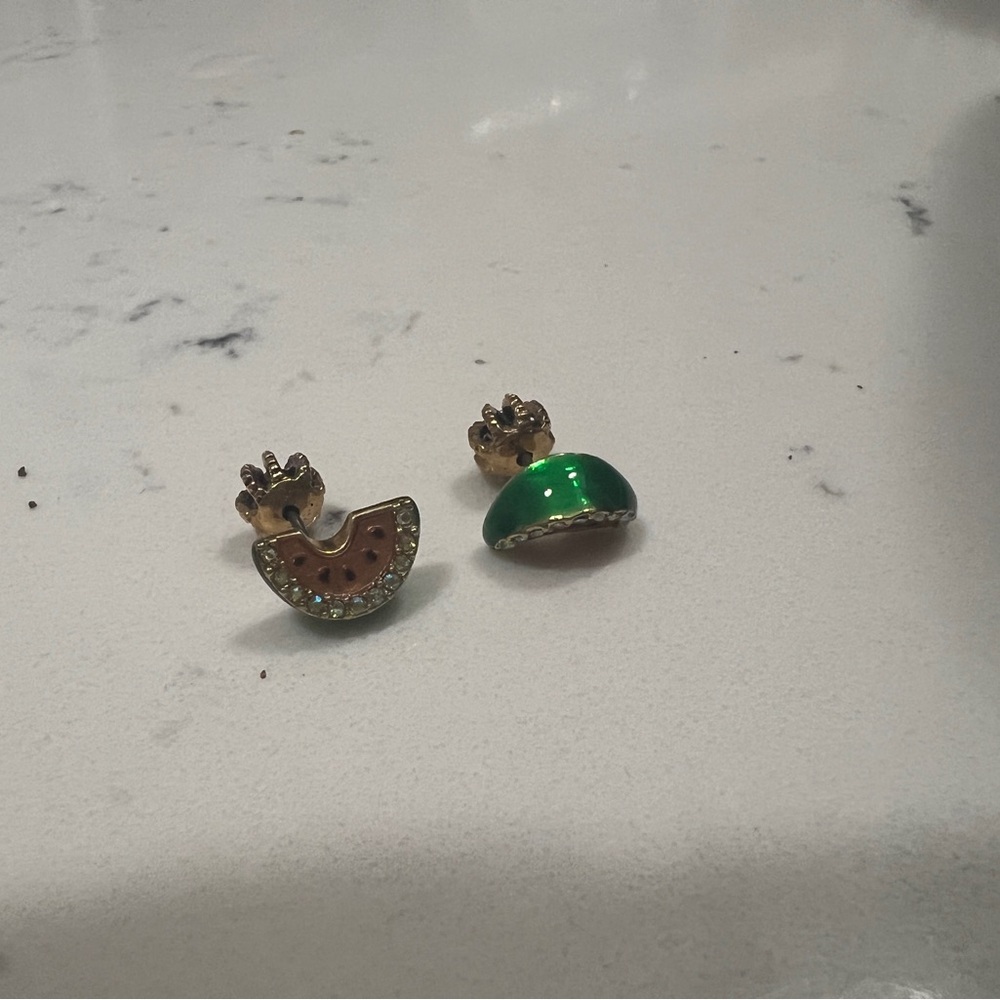 Juicy Couture watermelon stud earrings /Watermelon Earrings